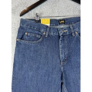 Lee Jeans Mens 36x32 Blue Regular Fit Straight Leg Denim Pants Orion New Tags